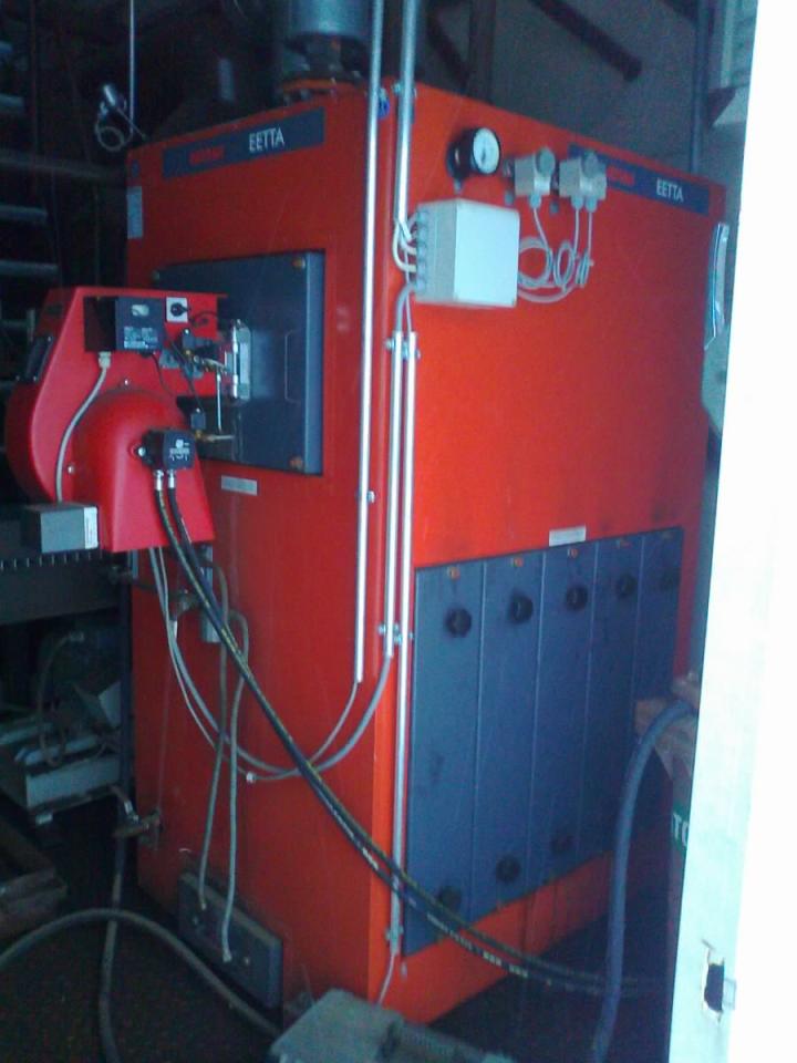 Heating plant Thermia Arimax BIO 2000, 2000kW, 120 C, 5,2 bar year 2001