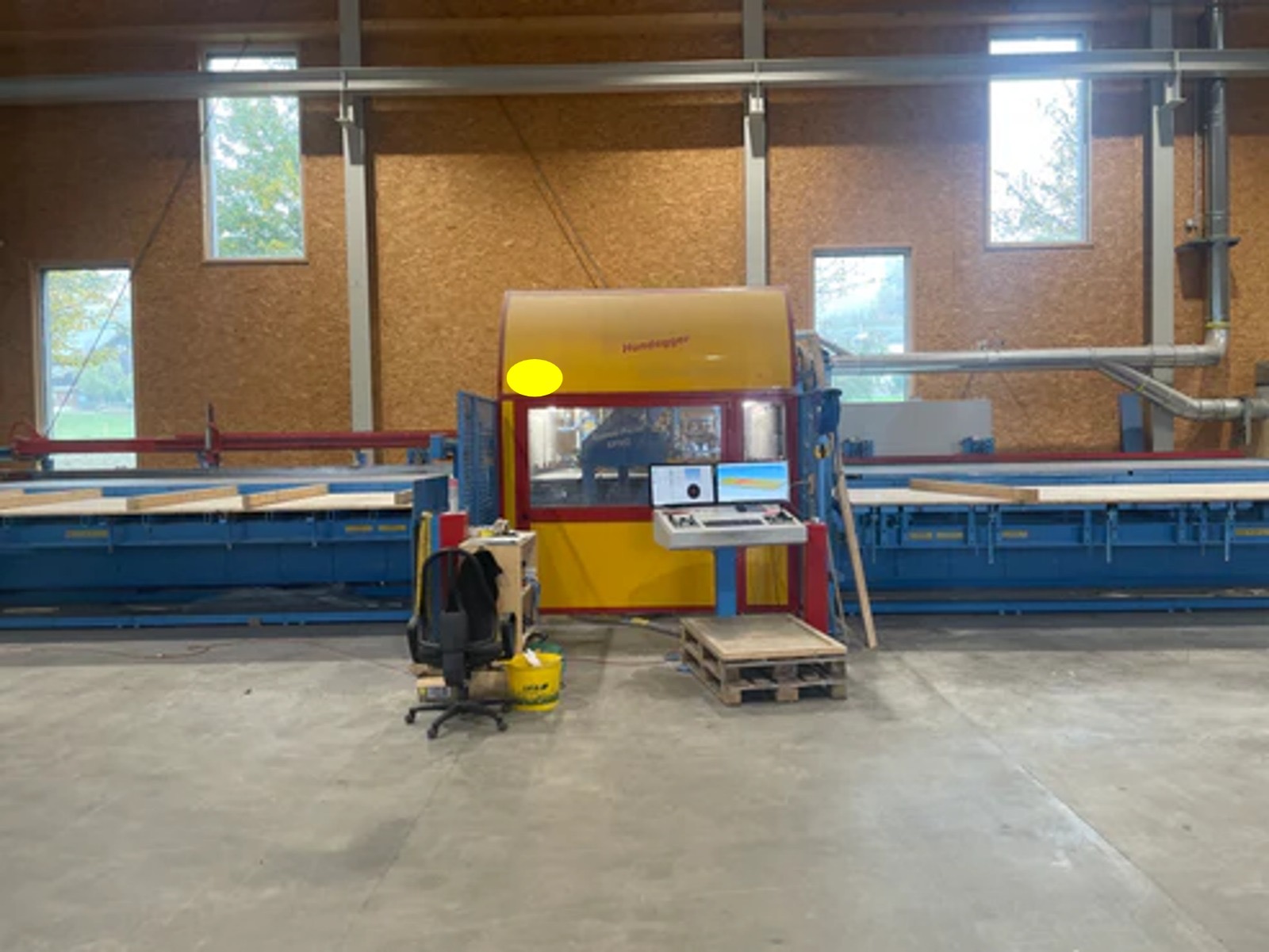 Hundegger Joinery machine SPM 2012, still working condition.