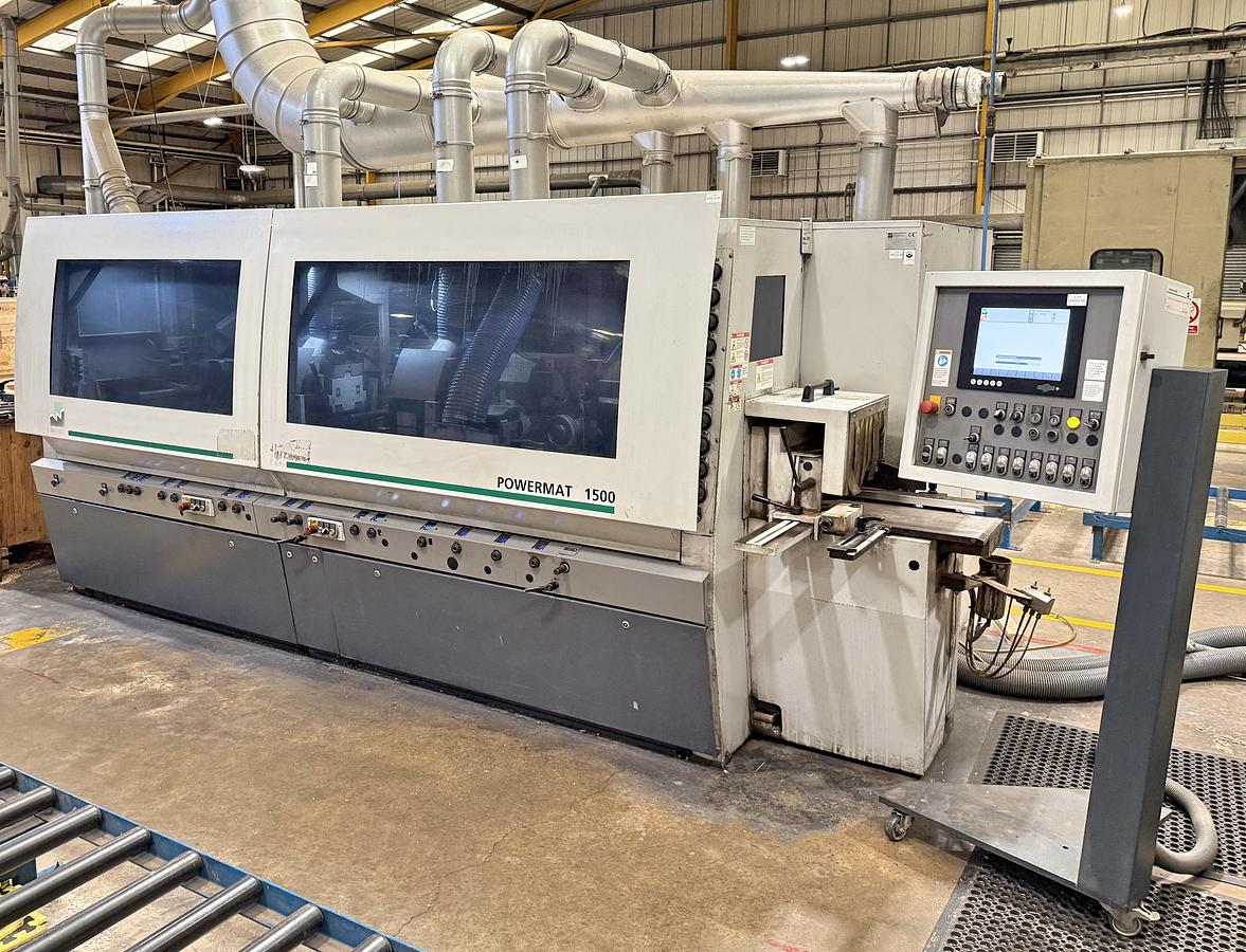 WEINIG Powermat 1500, 2016, Width 310 mm, High 200 mm, speed 40 m/min