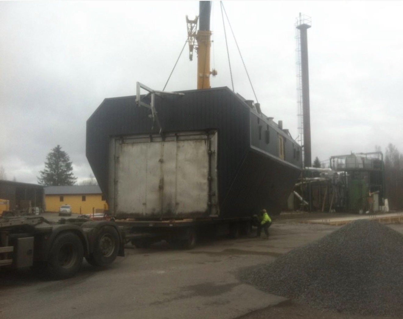 HEAT TREATMENT LUXHAMMER 38 m3, single fill heat treatment, stainless steel kiln chamber.